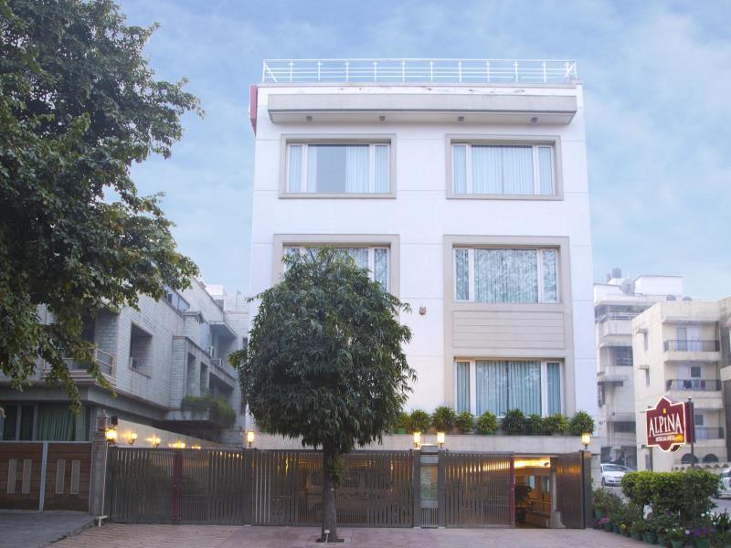 Alpina Hotels & Suites Neu-Delhi Exterior foto